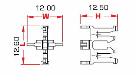 Secondarylock für EBG-08MFC Sicherungshalter 8-pol.