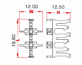 Secondarylock für EBG-08MFC Sicherungshalter 8-pol. (copy)