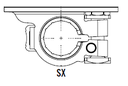 Batterieklemme gestanzt (+) mit 3 Stehbolzen - M6-M8-M6 - DX (copy)