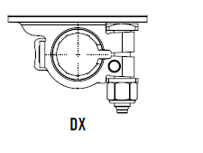 Batterieklemme gestanzt (+) mit 3 Stehbolzen - M6-M8-M6 - DX (copy)