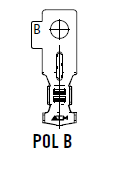 RING TERMINAL MIDI L33M5 POL.B