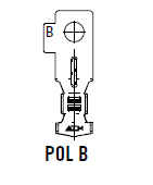 RING TERMINAL MIDI G10M5 POL.B
