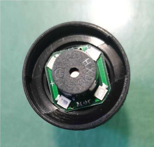 Signalgeber mit Warnleuchte für Interiorbereich