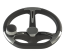 Lenkrad - D:320mm - abgeflachte Form
