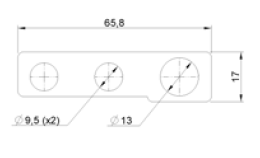 Brücke für MegaVal Halter 558-2
