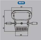 Lenksäule C2 400 Revo
