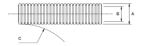 ABB - Wellrohr PKC - Standardgewicht - NW10 - (VPE25m)