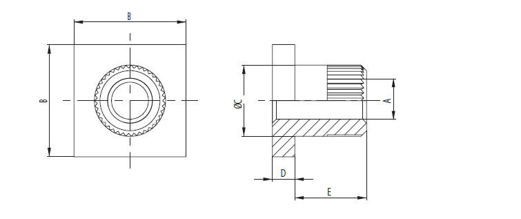 POWER 2SOCKET - BlueBrass - Hochstrom PCB-Anschluss (copy)