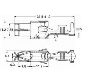 Maxi Power Timer Crimpkontakt - Kabelquerschnitt: 4,0 - 6,0mm² - für Dichtung