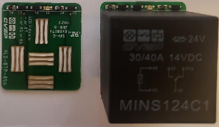 Opt. Funktionsüberwachung für Minirelais