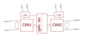 CAN Repeater max.60V