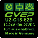 Timer 12/24V 15/20A - 10min. off delay - retriggerable - with metal bracket ZUB000084