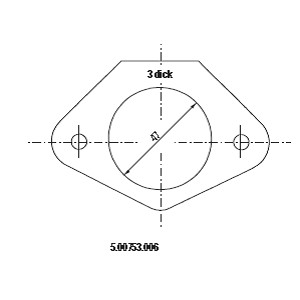Surface seal for socket 7-pin 24 V 