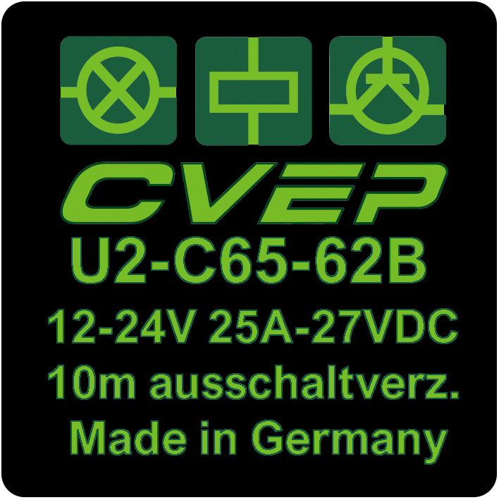 Zeitrelais 12/24V 15/20A - 10min. abfallverzögert - retriggerbar - mit Befestigungslasche ZUB000084 (copy)