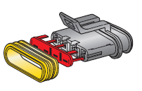 Superseal 4-pin - female 