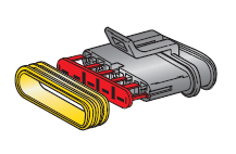 Superseal 5-pin - female 