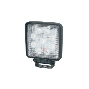 Arbeitsscheinwerfer LED 27 W - Quadratisch - Flood