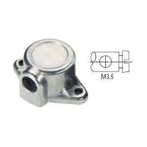 Metal can with a shiny surface 