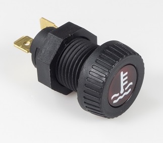 Indicator Light - Red - Cooling Water Temperature - Merit