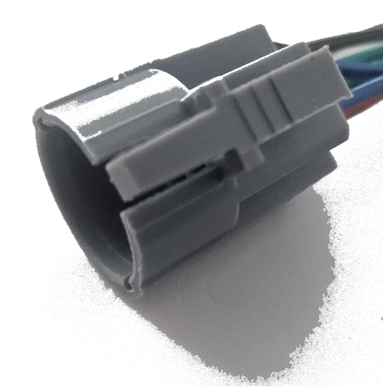 Plug housing - 8-way - round D:19 - for H22XN-S-3P12-24B