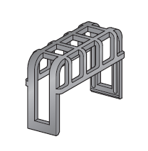 Grid cover for fuse holder UniVal / normOTO 