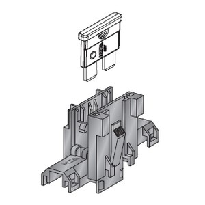 Fuseholder UniVal / normOTO fuse holder - color: black 