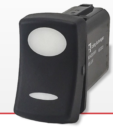 Serie W - Symbol Brake- ON-NONE-OFF - LED: Red