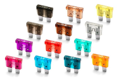 normOTO flat fuse 32 Vdc 25 A white 