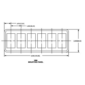 Mounting Panel / 6 Hole