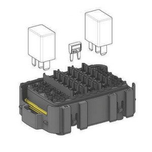 Module 18 MINIVAL and 4 MICRORELAIS - color: black 