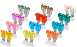 normOTO Flachsicherung 32 Vdc 10 A rot