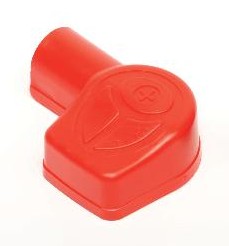 Cover Material PE-LD - Connector left side - cable diameter: 35,50,70,95mm² - color: red