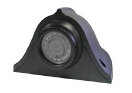 Front view camera with full housing