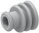Seal for MTA 280er Serie; cable cross section: 3,1-3,7mm² ; Material: Silikon: grey