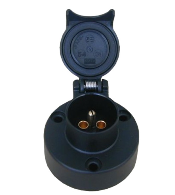 3-pin socket 6V-24V 16A 