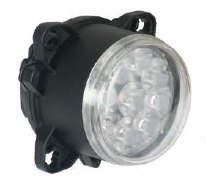 LED Headlight round - High Beam - D:90mm