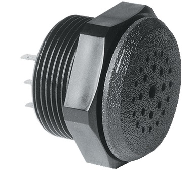 Piezo Signaler 5-28V 85±3db circular, panel mounting