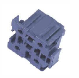 Relay socket module RBH - 9-pin. - Material: Nylon6 + 10% GF / FR