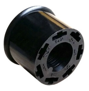 Connector Plug for Push Button Switch - 7-pin round