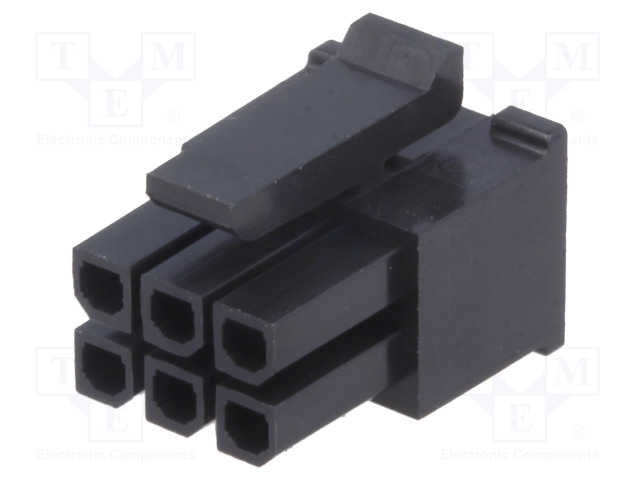 Socket housing MOLEX 6-pin - series 43025 
