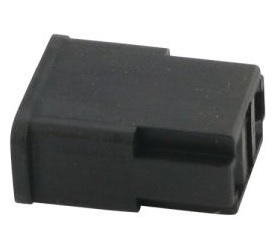 HELLA plug-in housing, 2-pin - for blade receptacles