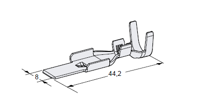 MAXI WP M800 - coil - cable cross-section: 2.5-4mm² - material: Cu-Sn 