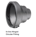 ABB - In-line Hinged Circular Fitting NC 20 - NW 17