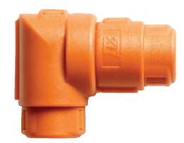 ABB - High Temperature External Hinged Connector Interface - AMP AS Superseal 90° Elbow Swivel Interface - NC 08 - NW 7,5