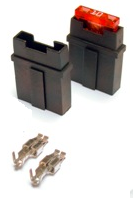 Fuse Holder normOTO - Housing: PA 66 - 2x 6.3 Terminals vertical 1-pol.