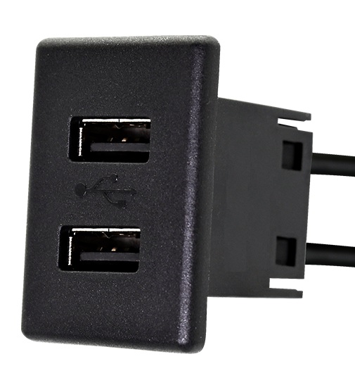 USB Socket Double Port - Data Transmission / Extension