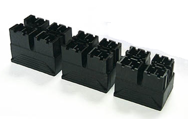 Coded Connector 2 for Fuse Box 4/6/8-pos., Positions 3-4/C-D