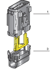 Splash-proof MAXIVAL holder + secondary lock 