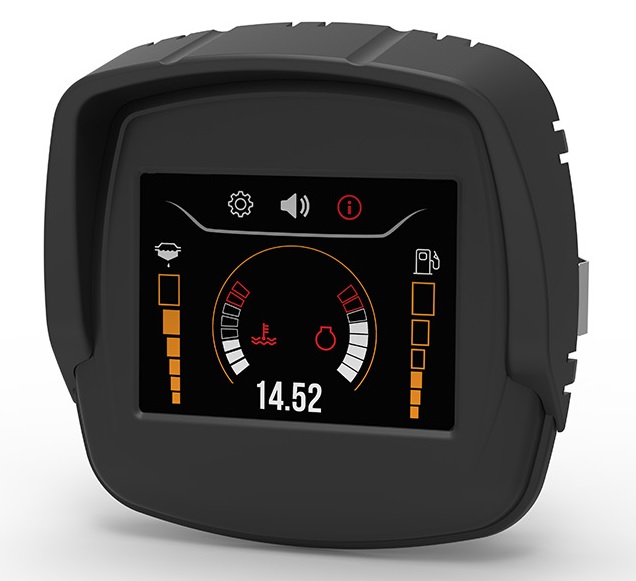 Instrument Cluster ZIP 3.5" - 116x116mm - programmable