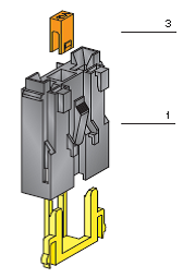 MAXIVAL holder - holder + secondary lock 